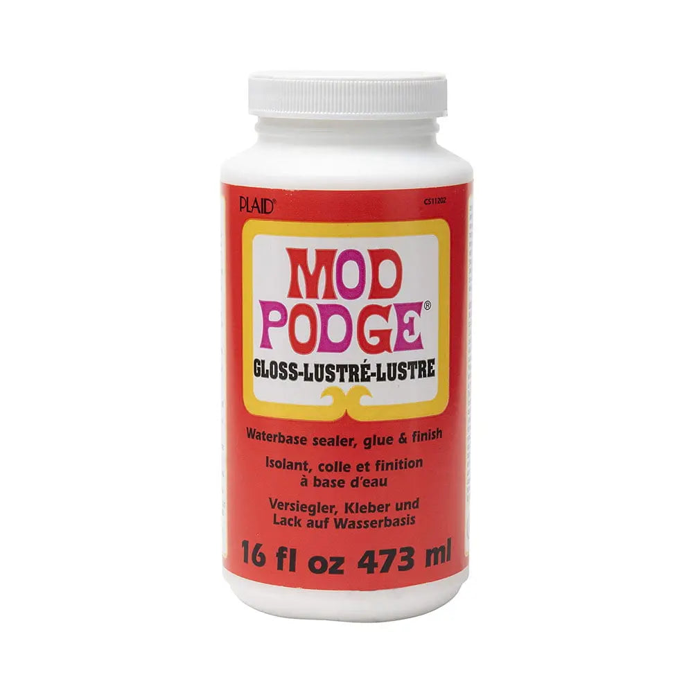 Plaid Mod Podge Gloss Plaid